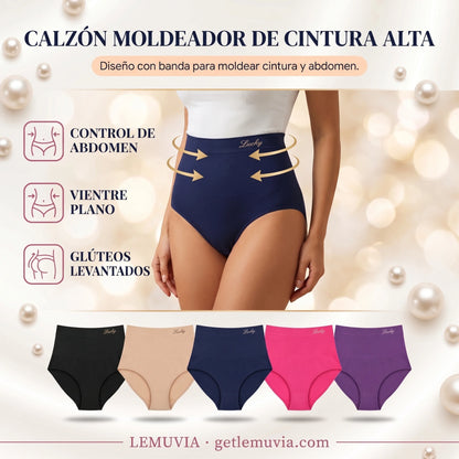 Calzón moldeador de cintura alta Lemuvia