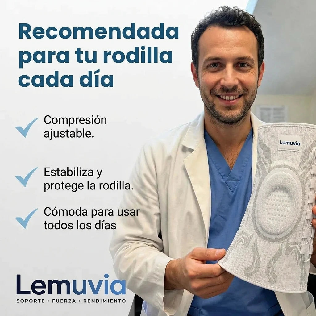 Rodillera de Compresión Ajustable