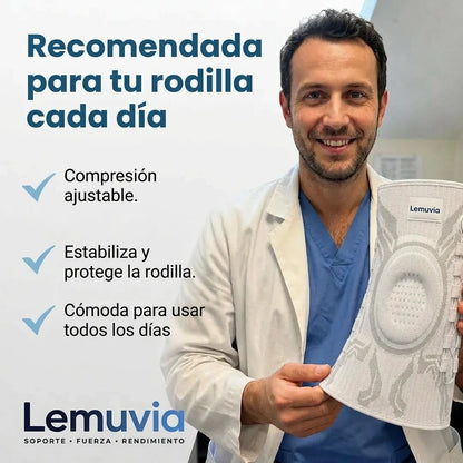 Rodillera de Compresión Ajustable