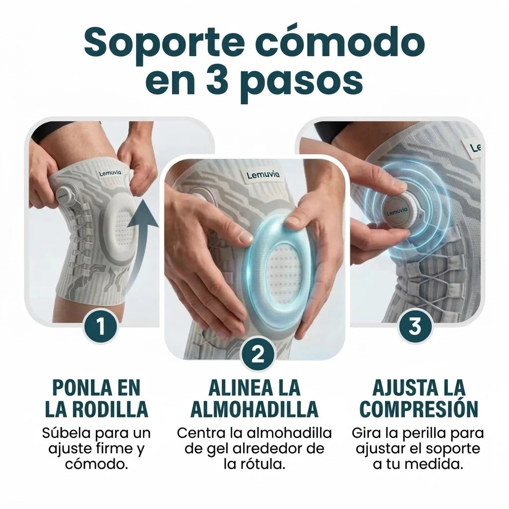 Rodillera de Compresión Ajustable
