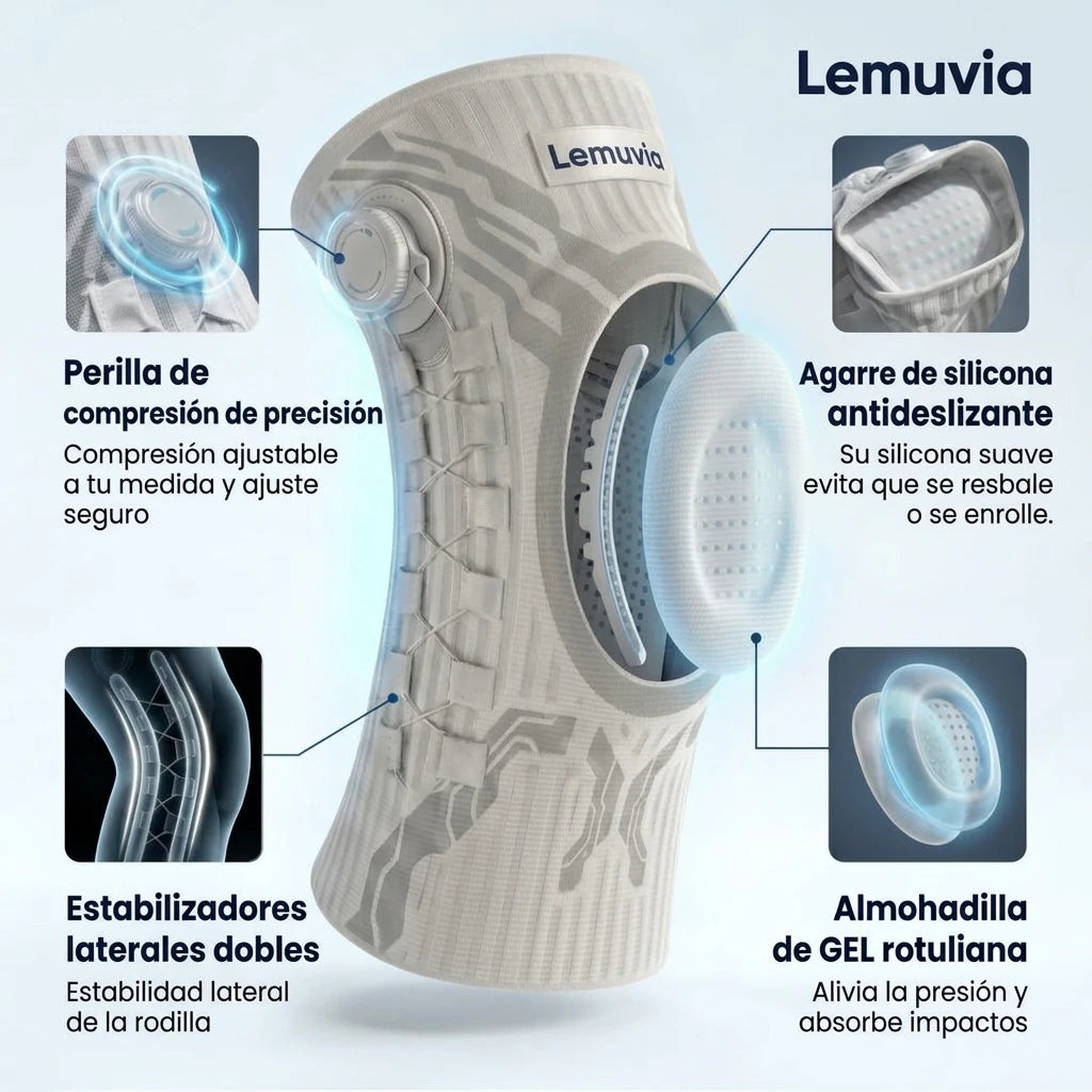 Rodillera de Compresión Ajustable